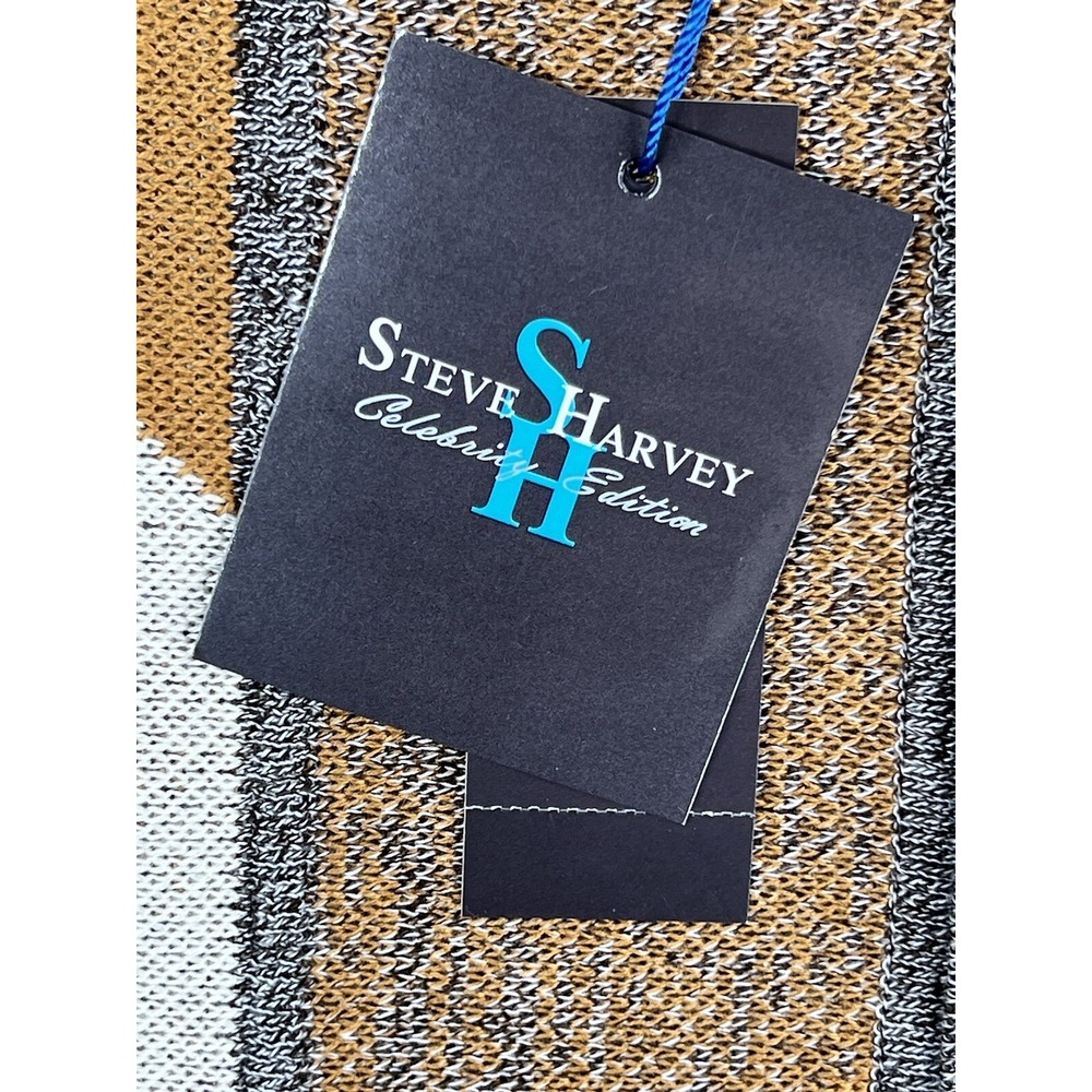 Steve Harvey Shirt Men's Size XL Button Up Celebrity Edition Neutral Long Sleeve - Picture 4 of 11